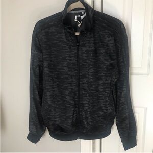 Men’s Adidas Black and Grey Track Jacket